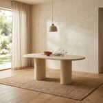 PRITI Frank Oval Dining Table - Image 4