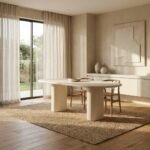 PRITI Frank Oval Dining Table