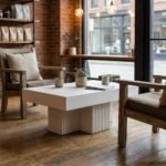 PRITI Gear Square Coffee Table