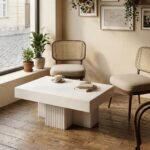 PRITI Gear Square Coffee Table
