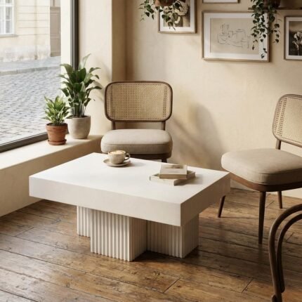 PRITI Gear Square Coffee Table