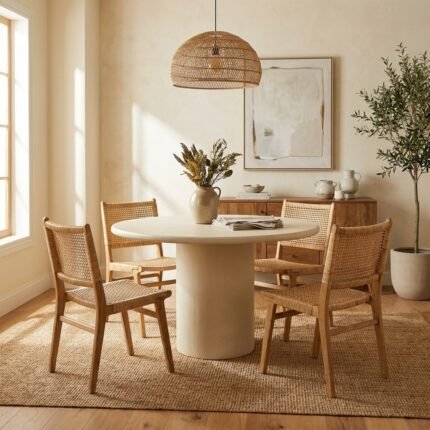 PRITI Giro Round Dining Table
