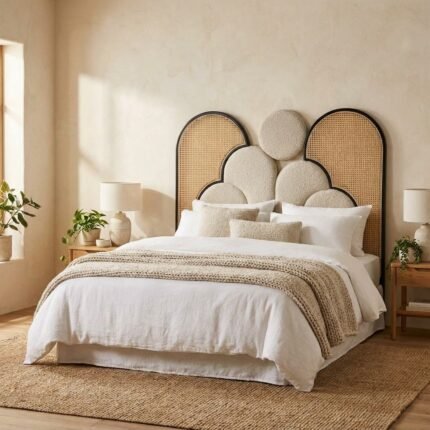 PRITI BOUCLÉ HEADBOARD 190cm