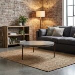 Exclusive Coffee Table Grey Contemporary - Priti - Image 5