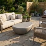 Exclusive Corvo Concrete Outdoor Coffee Table - Priti