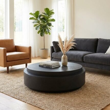 Exclusive Cosmo Concrete Outdoor Coffee Table