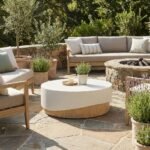 Exclusive Patras Coffee Table Concrete Design for Indoor Outdoor Use - Image 4