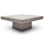 Exclusive Una Concrete Outdoor Coffee Table – Priti