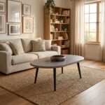 PRITI Curved Mono Coffee Table - Image 4