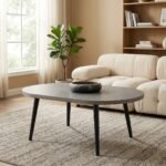 PRITI Curved Mono Coffee Table