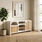 Hollow Sideboard with Cement Effect - Image 2