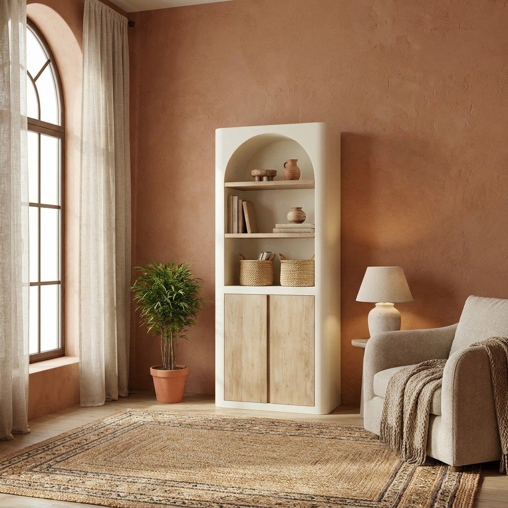 Narrow storage cabinet with doors Narrow storage cabinet with doors