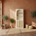 Narrow storage cabinet with doors - Image 5