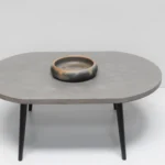 PRITI Curved Mono Coffee Table | Breakfast Table for Home