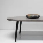 PRITI Curved Mono Coffee Table | Breakfast Table for Home