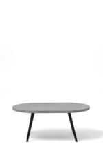 PRITI Curved Mono Coffee Table | Breakfast Table for Home