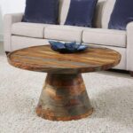 PRITI Modern Solid Wooden Coffee Table