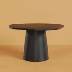 PRITI Crater Round Dining Table | Coffee Table For Home