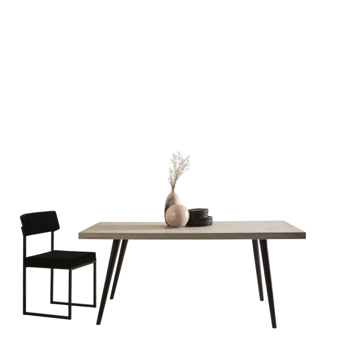 PRITI Mono Dining Room Table & Dinner Desk for Kitchen | Wooden Furniture
