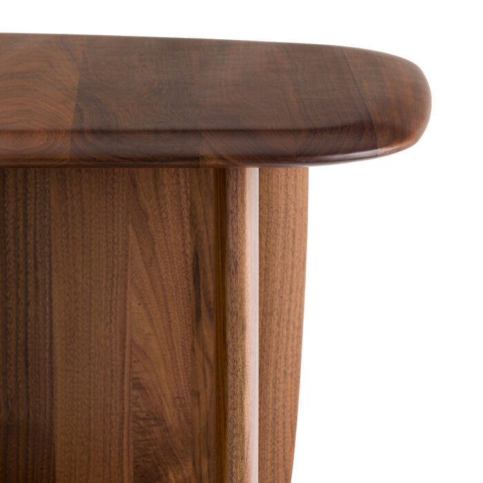 Table basse PRITI en bois massif, petit modèle