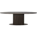 Table à manger ovale en bois PRITI