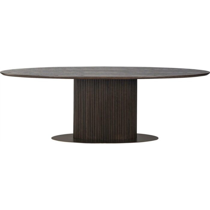 Table à manger ovale en bois PRITI