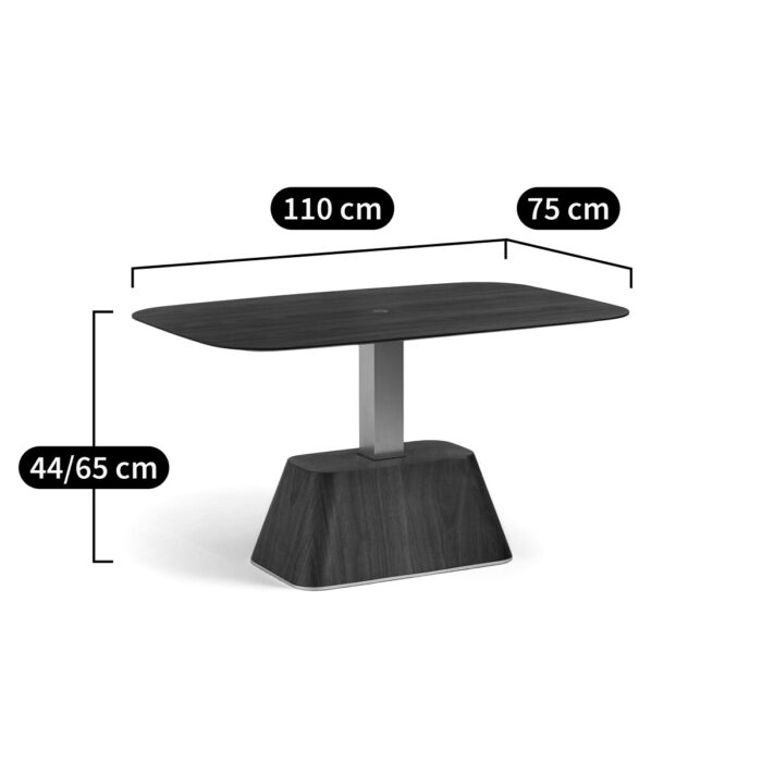 Table basse rectangulaire relevable PRITI