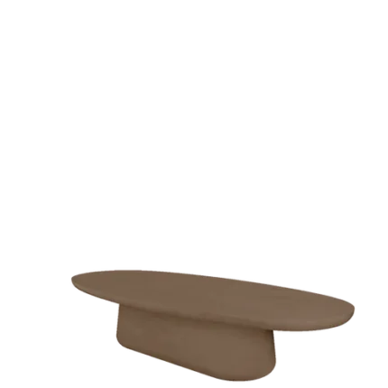 PRITI Coffee Table Oval Outdoor