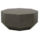 PRITI Concrete Charcoal Coffee Table