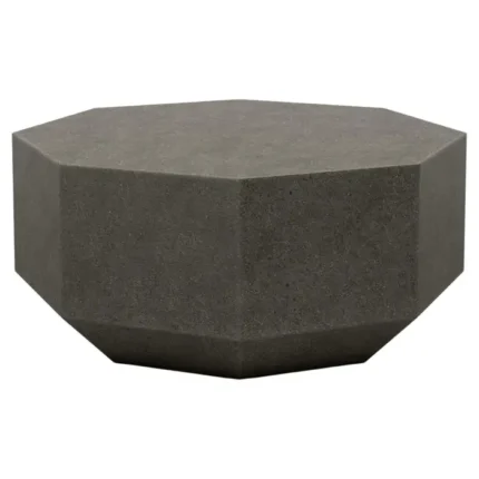 PRITI Concrete Charcoal Coffee Table