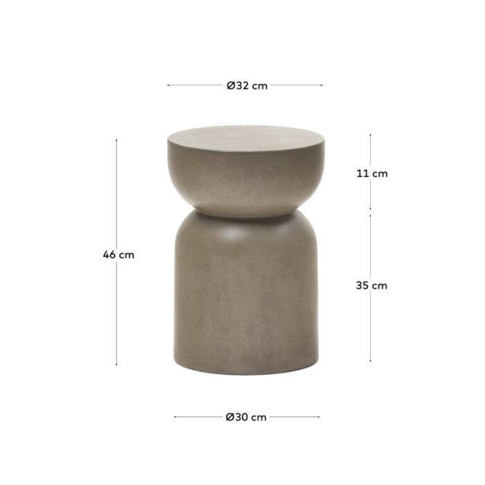 PRITI Garbet Side Table 32cm