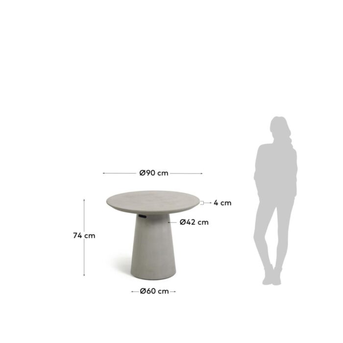 PRITI Itai Dining Table Ø 90