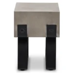 PRITI Industrial Concrete Side Table