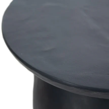 PRITI Concrete Side Table Black