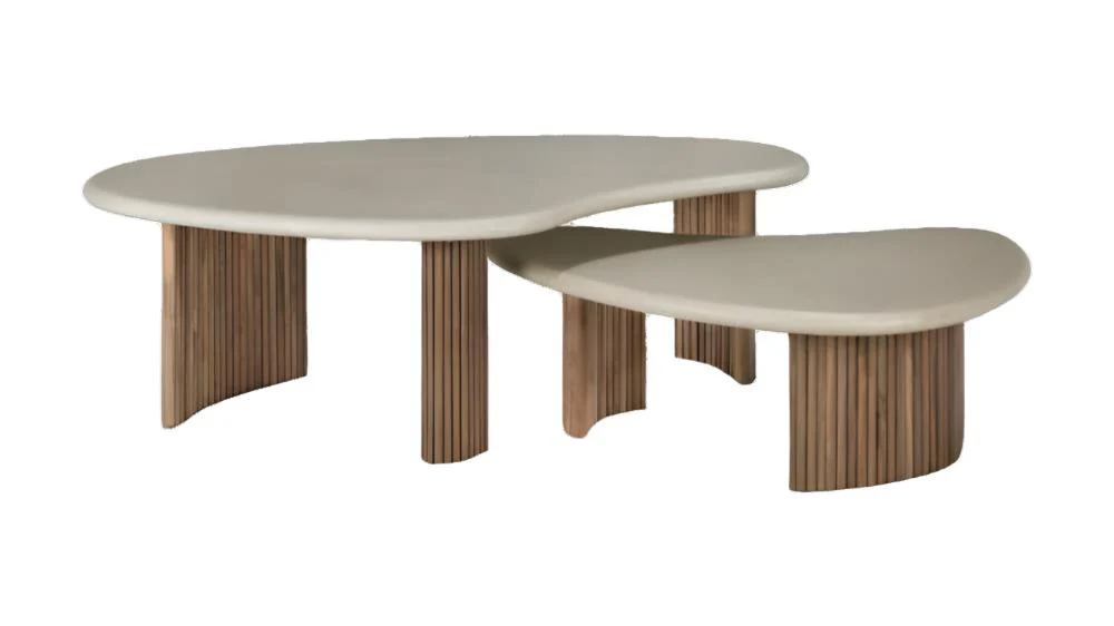 PRITI Boomerang Outdoor Coffee Table