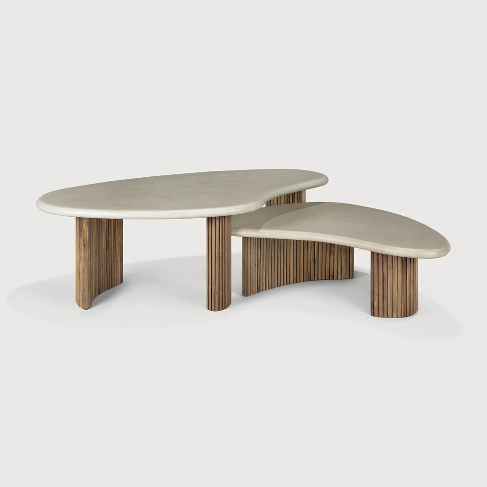PRITI Boomerang Outdoor Coffee Table