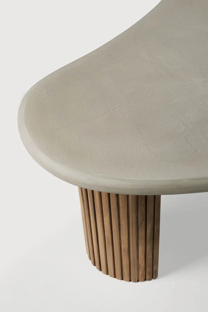 PRITI Boomerang Outdoor Coffee Table