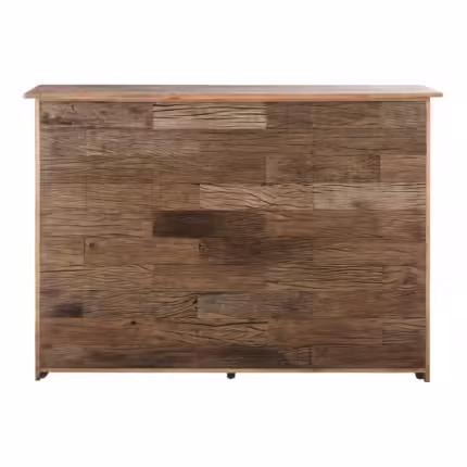 PRITI Counter made of recycled wood for professional use