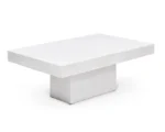 PRITI Una Concrete Outdoor Rectangular Coffee Table