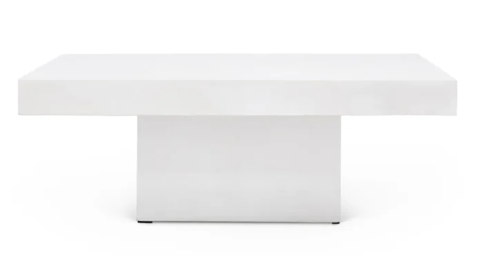 PRITI Una Concrete Outdoor Rectangular Coffee Table