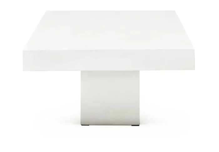 PRITI Una Concrete Outdoor Rectangular Coffee Table