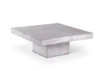 PRITI Una Concrete Outdoor Square Coffee Table