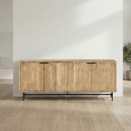 Exclusive PRITI Mundra Wooden Sideboard with 3 Doors