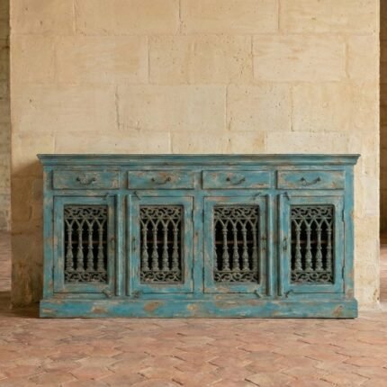 Exclusive PRITI Yodha Sideboard – 4 Doors and 4 Drawers