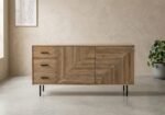 Exclusive PRITI Sideboard – 2 Doors & 3 Drawers