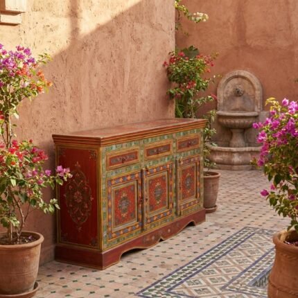 Exclusive PRITI Jaisal Sideboard – 3 Doors and 3 Drawers