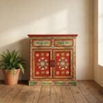 Exclusive PRITI Keru Chest of Drawers – 2 Doors and 2 Drawers - Image 3