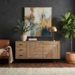 Exclusive PRITI Sideboard – 2 Doors & 3 Drawers - Image 2