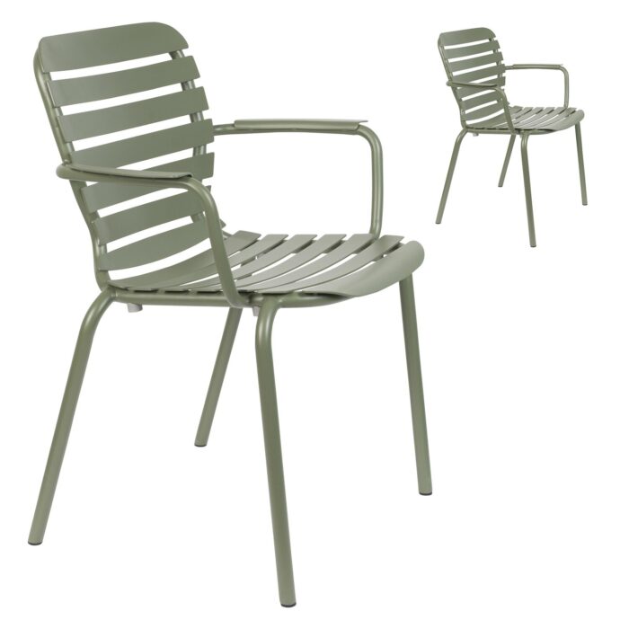 Set of 2 Garden Chairs
