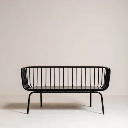 Modern Wire Lounge Bench